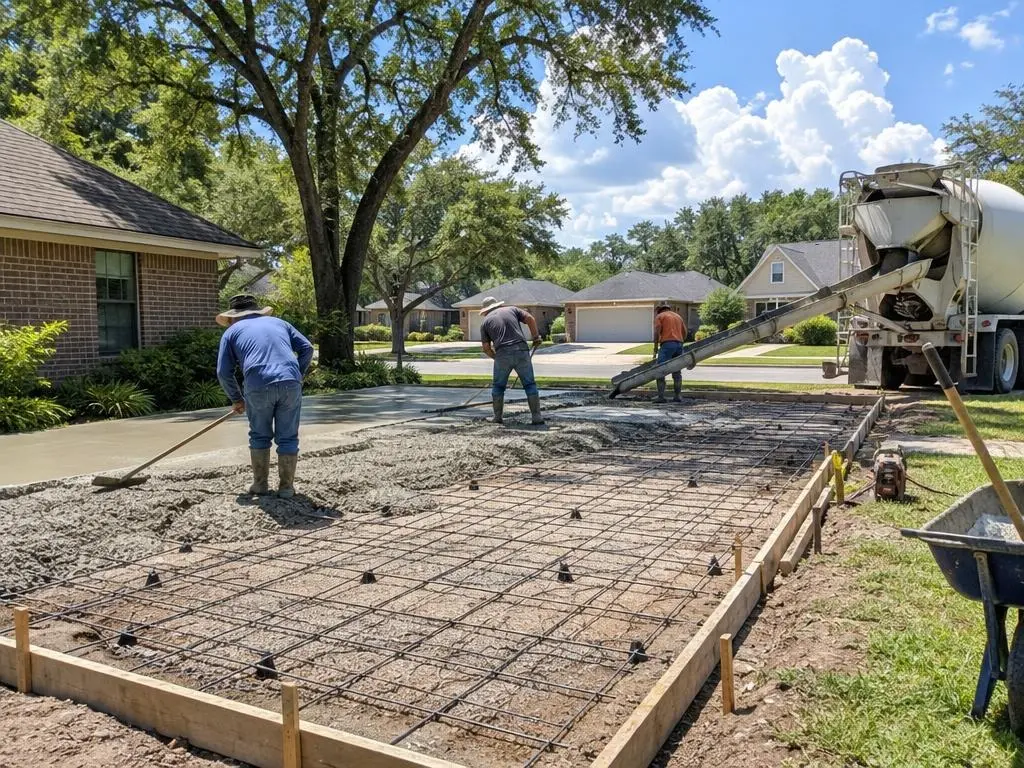 Concrete Slabs in College Station, TX