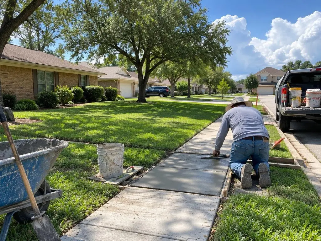 Sidewalks & Walkways in College Station, TX
